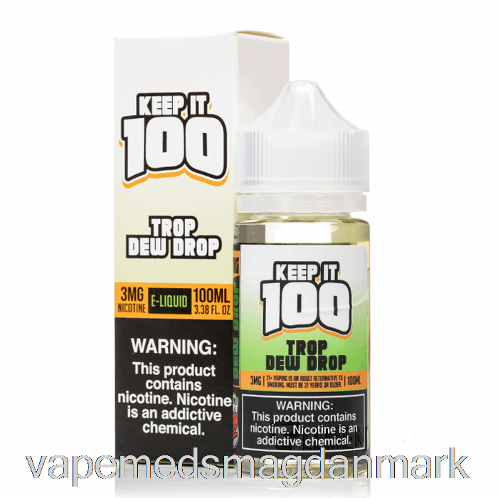 Engangs Vape Danmark Trop Dew Drop - Se Det 100 - 100ml 3mg